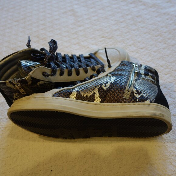 P448 Skate Python Print Hi-Tops - Picture 13 of 16